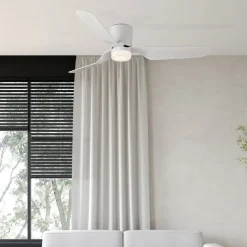 LED plafondventilator Brisa, afstandsbediening, 3.000 K