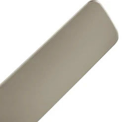 LED plafondventilator Eris, IP44, geborsteld nikkel