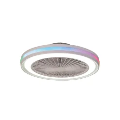 LED plafondventilator Gamer wit DC stil Ø 47 cm CCT RGB