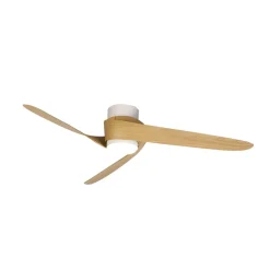 LED plafondventilator Groenland, hout, DC stil Ø 122 cm CCT