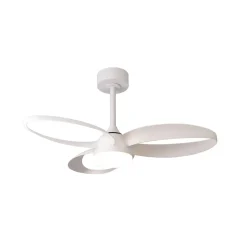 LED plafondventilator Infinity, wit, DC stil Ø 93 cm CCT