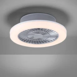 LED plafondventilator Leonard Ø50cm, seriel schakelaar