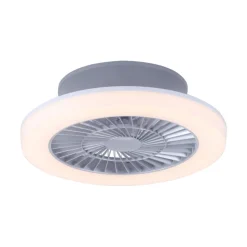 LED plafondventilator Leonard Ø50cm, seriel schakelaar