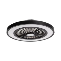 LED plafondventilator met licht Arioso, stil, Ø 54 cm, CCT