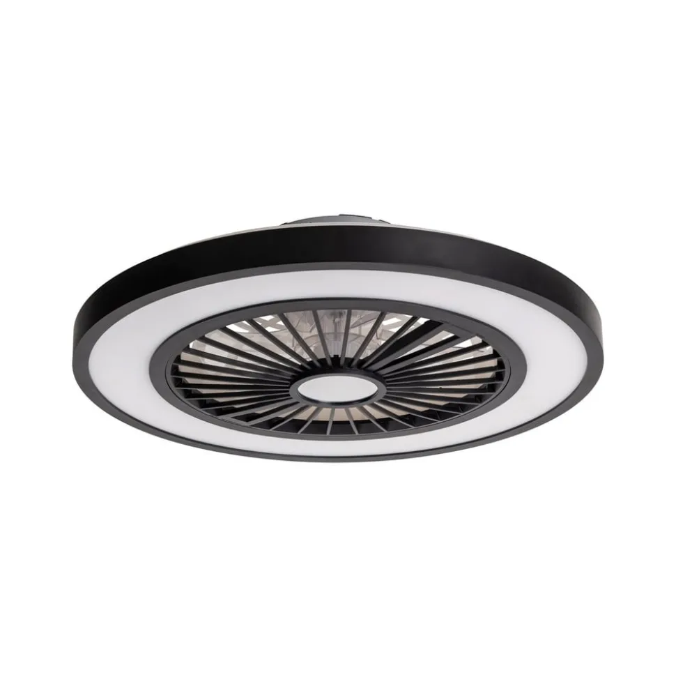 LED plafondventilator met licht Arioso, stil, Ø 54 cm, CCT