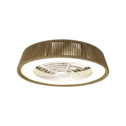 LED plafondventilator Polinesia Nautica DC stil Ø 65 cm CCT