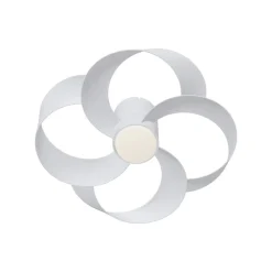 LED plafondventilator Rose wit DC-motor stil Ø 65 cm CCT