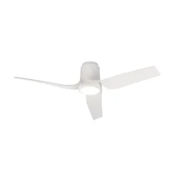 LED plafondventilator Ushuaia wit DC stil Ø 134 cm CCT