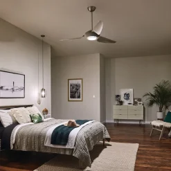 LED plafondventilator Voya crème