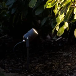 LED prikspot 5018, zwart, IP65