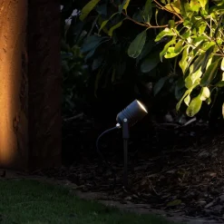 LED prikspot 5018, zwart, IP65