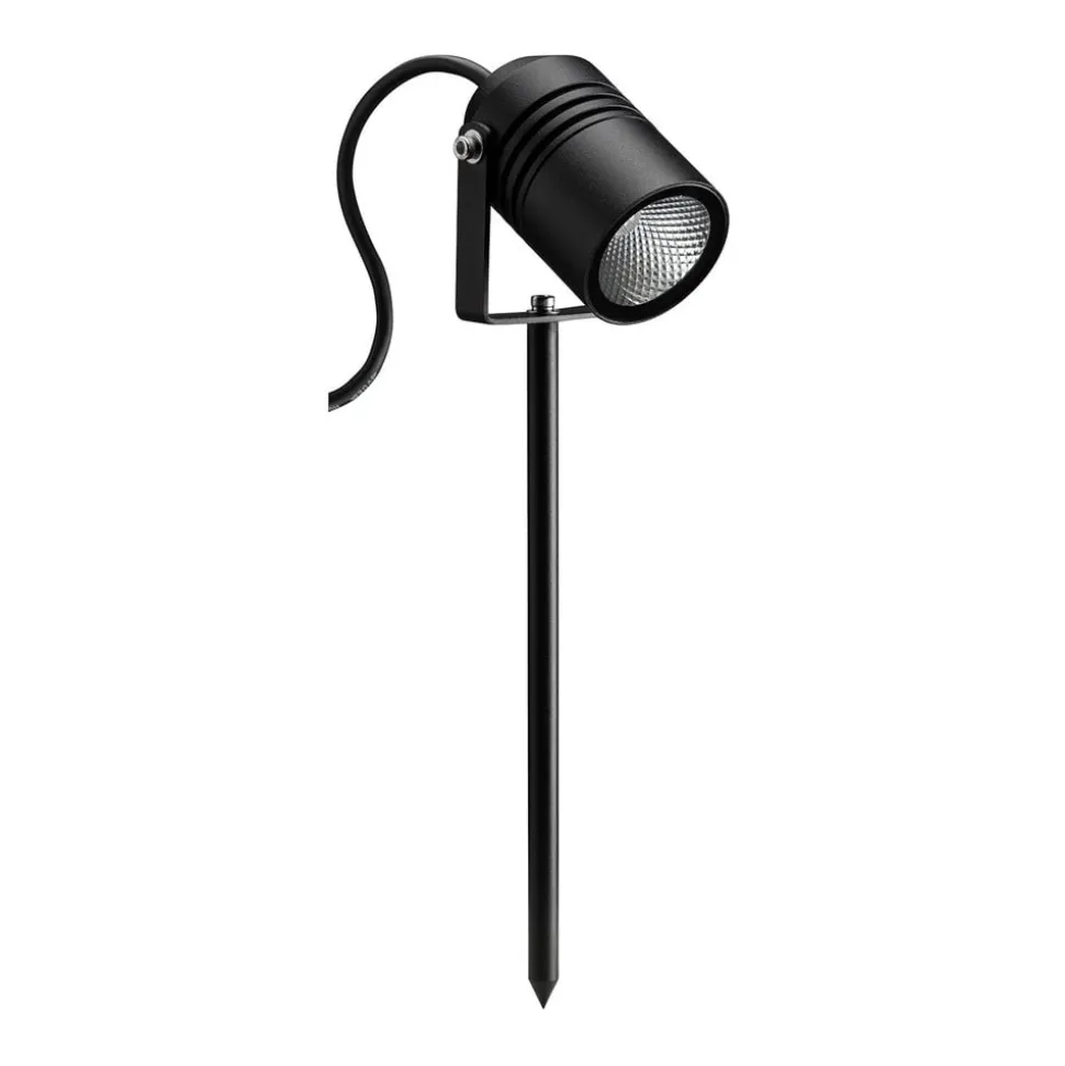 LED prikspot 5018, zwart, IP65