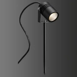 LED prikspot 5018, zwart, IP65