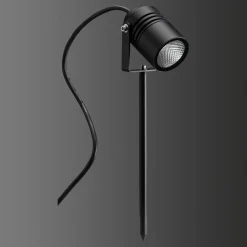 LED prikspot 5018, zwart, IP65