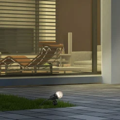 LED prikspot Terra met pareleffect, IP44