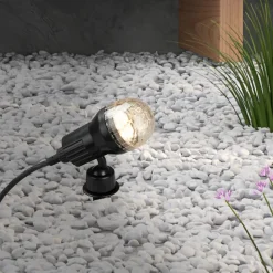 LED prikspot Terra met pareleffect, IP44