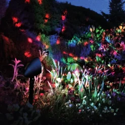 LED projectorlamp Disco v. gevelverlichting