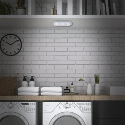 LED Push-Light Row, batterijvoeding, 6.500K, 15 cm