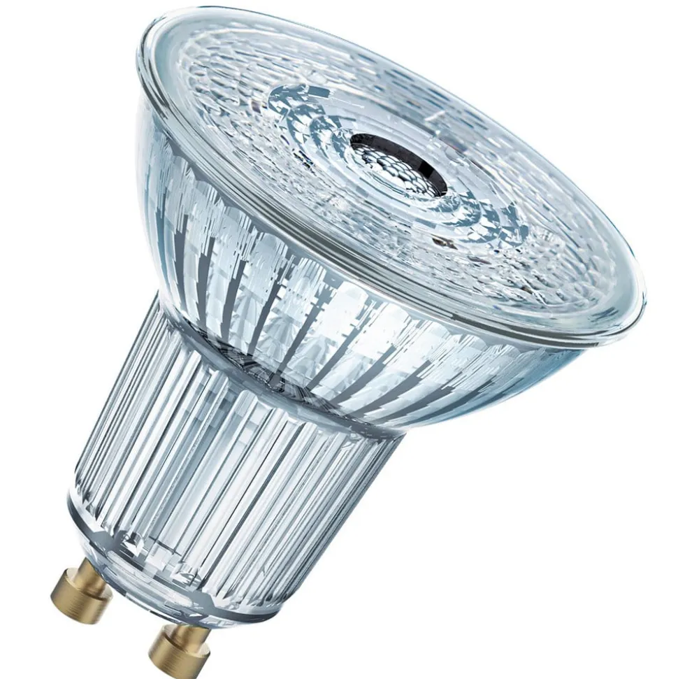 LED reflector GU10 4,3W, universeel wit, 3 per-set