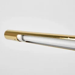 LED schilderij lamp Piktura, gepolijst messing