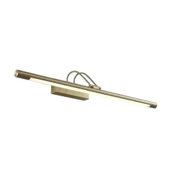 LED schilderij verl Mailine met schak, messing