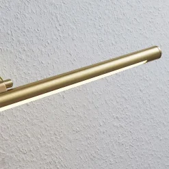 LED schilderij verl Mailine met schak, messing