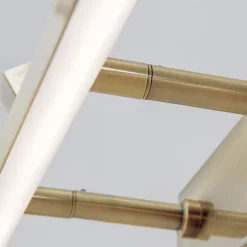 LED schilderijlamp Suren antiek messing, 79,5 cm