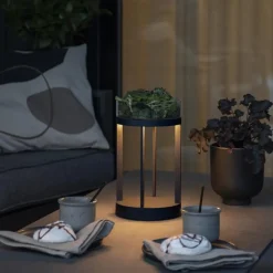 LED sfeerlamp Chieti USB, zwart