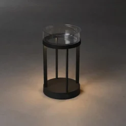 LED sfeerlamp Chieti USB, zwart