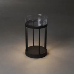 LED sfeerlamp Chieti USB, zwart