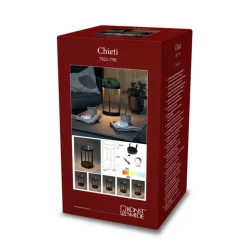 LED sfeerlamp Chieti USB, zwart