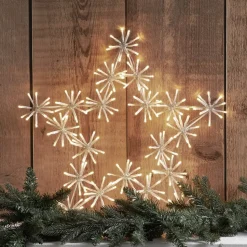 LED sfeerlamp Flower Star voor buiten