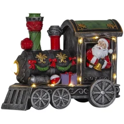 LED sfeerlamp Loke, kerstman in trekkracht