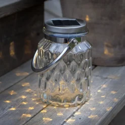 LED sfeerlamp op zonne-energie Pireus van glas