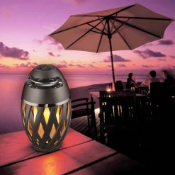 LED sfeerlamp Stream met luidspreker