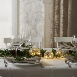 LED sfeerlamp Triss van glas, transparant