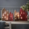LED sfeerlamp View van hout, rood
