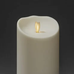 LED sierkaars IP44 roomwit gesmolten 18,4cm