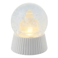 LED sneeuwbol Santa met sneeuwvaleffect