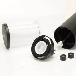 LED sokkellamp Carlo zwart 3,5W CCT hoogte 40cm