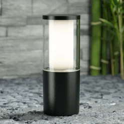 LED sokkellamp Carlo zwart 3,5W CCT hoogte 25cm