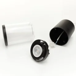 LED sokkellamp Carlo zwart 3,5W CCT hoogte 25cm