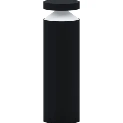 LED sokkellamp Melzo, zwart