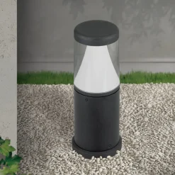 LED sokkellamp Midnight, Anti-UV-diffusor, IP65