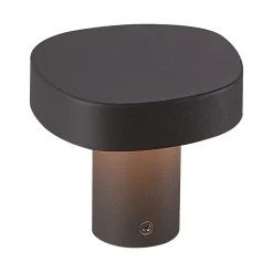 LED sokkellamp Onda, IP54, hoogte 10 cm