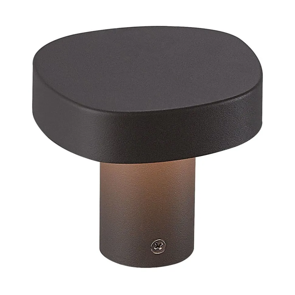 LED sokkellamp Onda, IP54, hoogte 10 cm