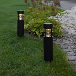 LED sokkellamp op zonne-energie Rundi in set van 2