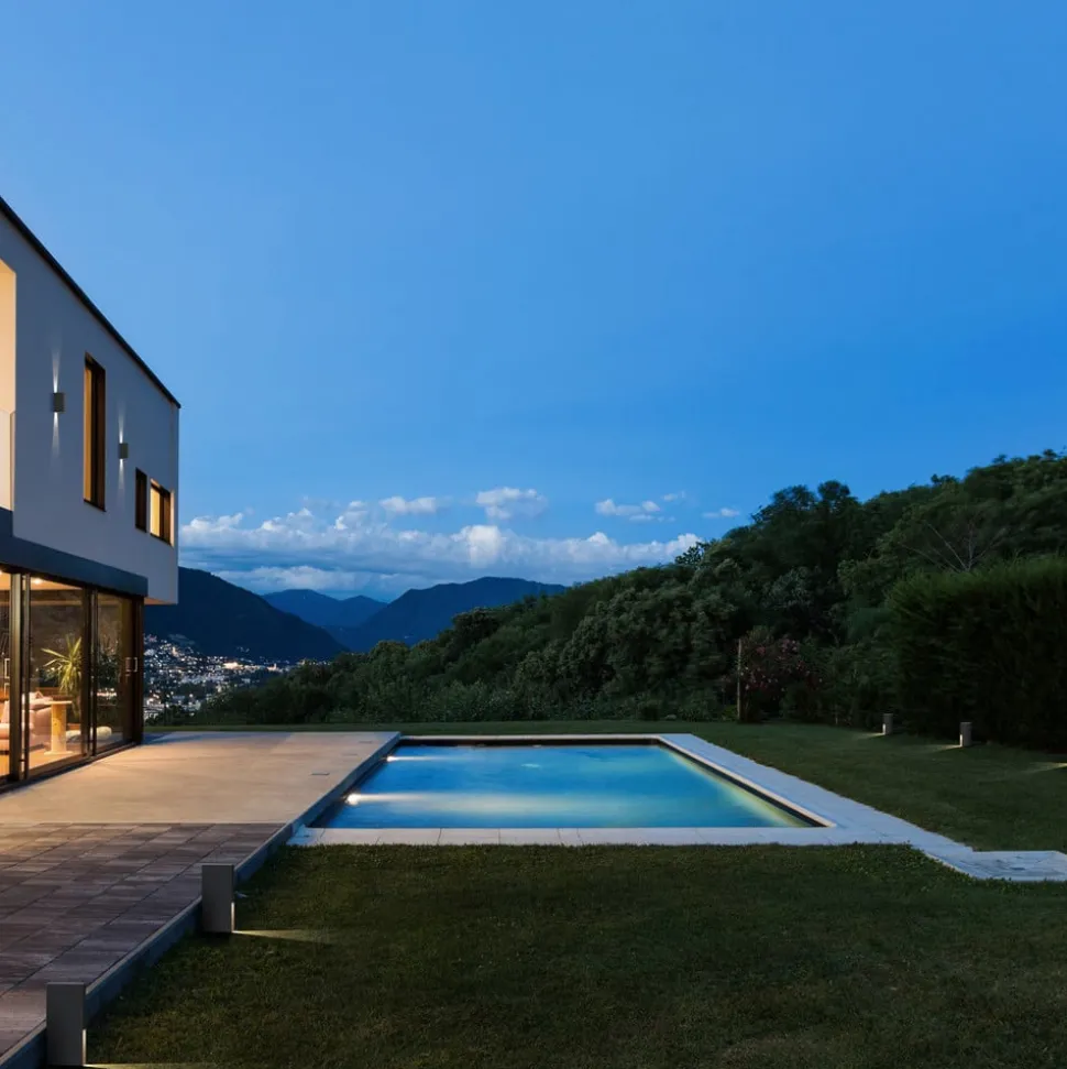 LED sokkellamp ORION Post 260 antraciet 840