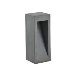 LED sokkellamp Style, beton, grijs