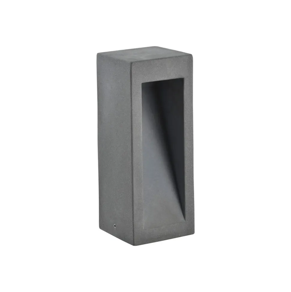 LED sokkellamp Style, beton, grijs